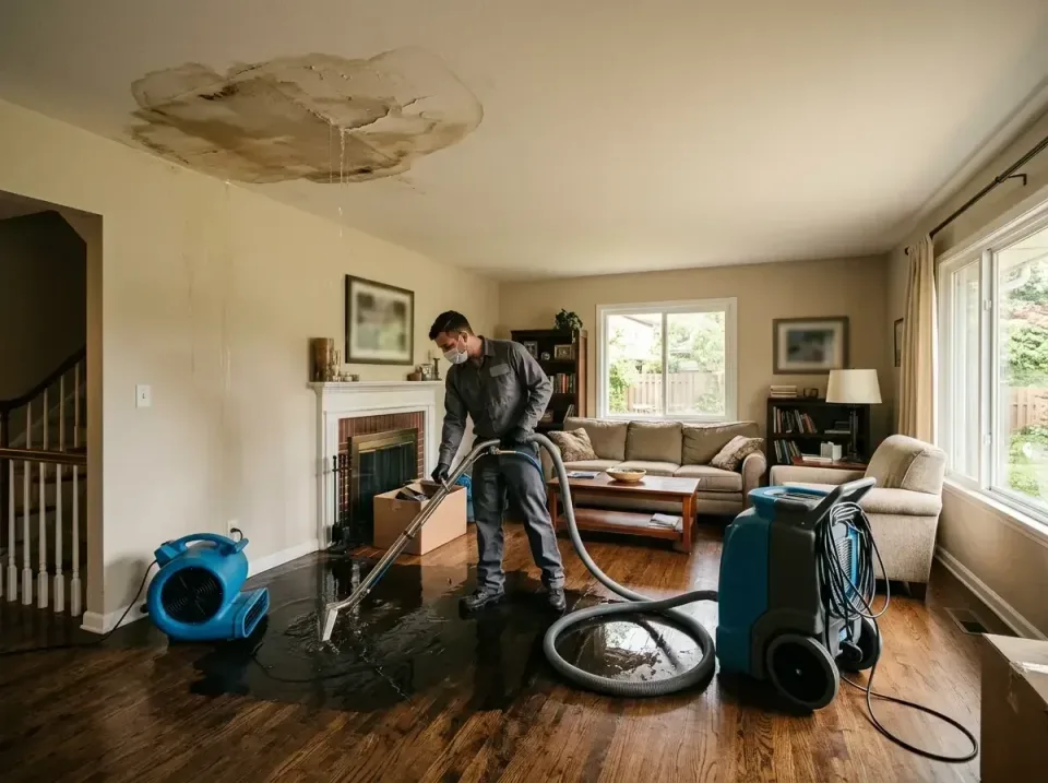 attic-pipe-burst-ceiling-drip-008 — frequently asked questions, Water Damage Restoration & Carpet Care in Eielson AFB, AK